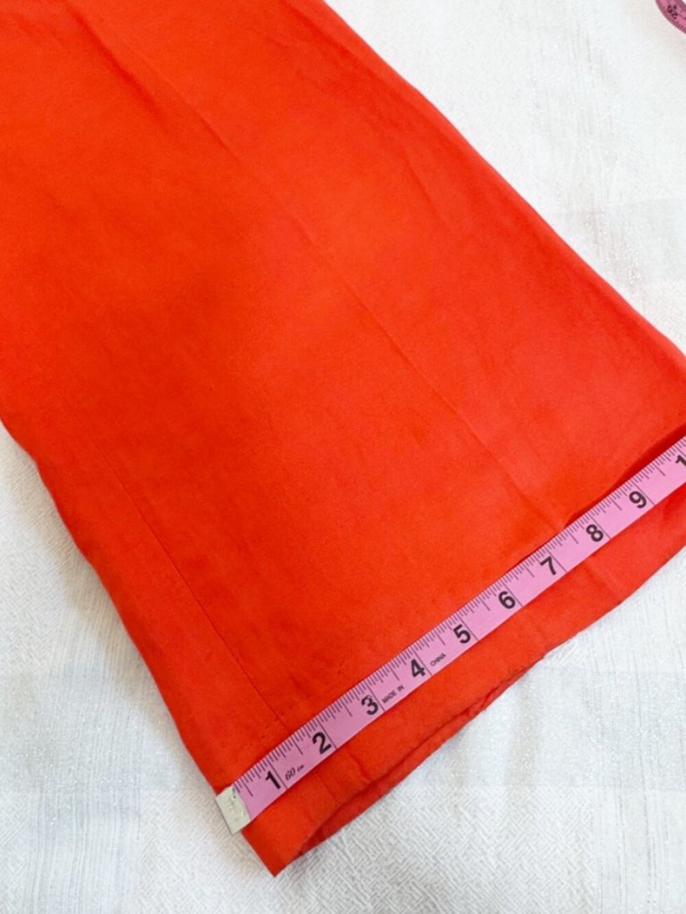 TWP Sullivan With Tux Coated Viscose Linen Wide Leg Pants Red Bone Size 0 - Picture 9 of 16